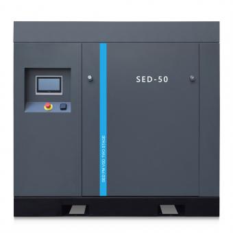 Permanent Magnet two-stage Screw Air Compressor