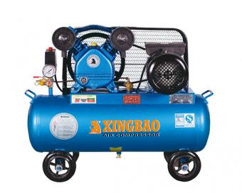 HS1208,1.1 kW single-cylinder belt-driven air-cooled mobile piston air compressor