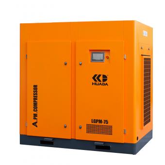 Huada LGPM-75 55kW permanent magnet VSD screw air compressor