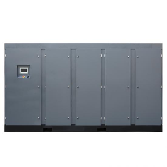 Huada SED-285 200kW permanent magnet two-stage VSD screw air compressor for large-scale industrial plants