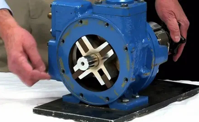 In what fields are vane air compressors used?